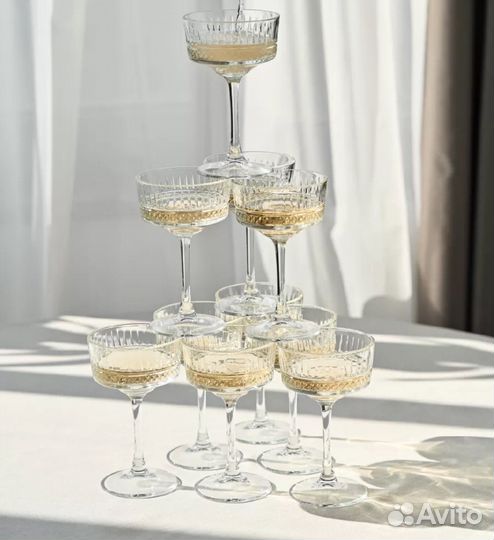 Фужеры креманка 4 штуки