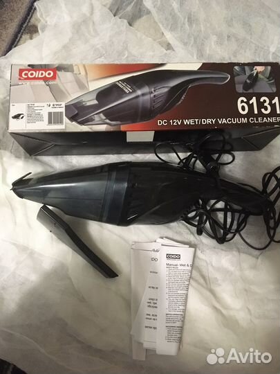 Пылесос 12 вольт coido 6131