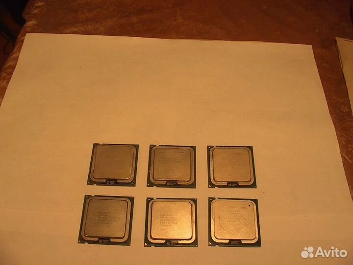 Процессоры Intel s370/478/775/1156/1155 рабочие