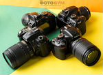 Фотоаппараты любительской серии Nikon