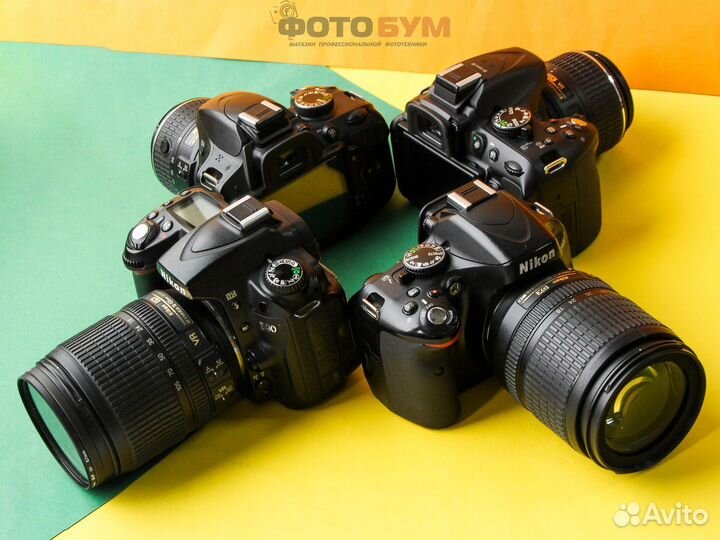 Фотоаппараты любительской серии Nikon