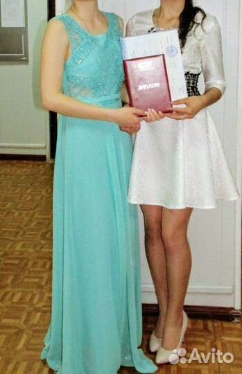 Платье праздничное вечернее на роспись выпускной