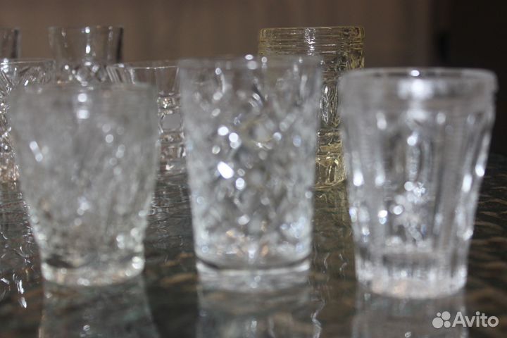 Рюмки хрусталь из СССР в добор