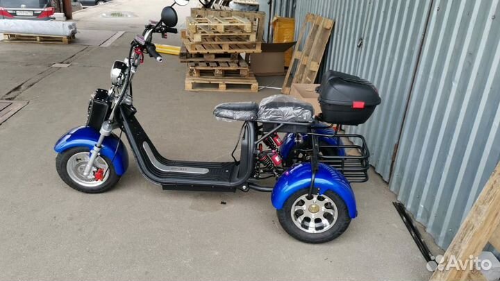 Трицикл Электроскутер 3 кВт