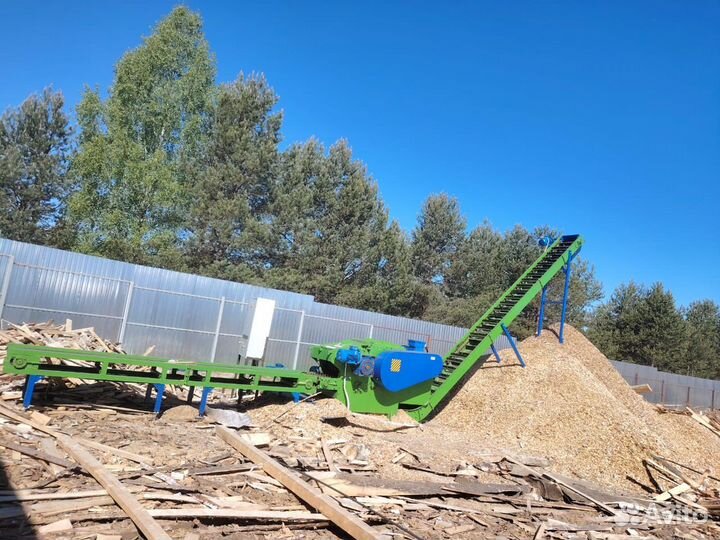 Барабанная рубительная машина для щепы мрб 55