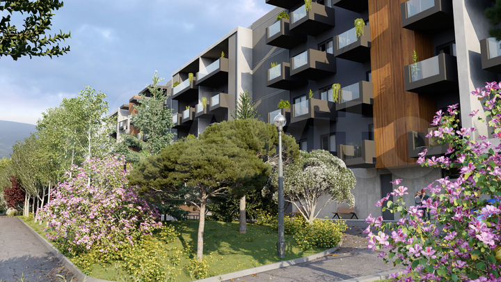 2-к. квартира, 57 м² (Грузия)