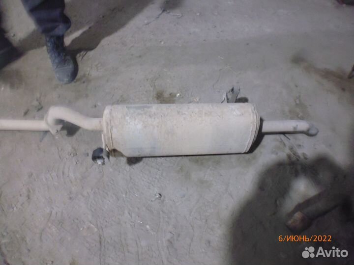 Киа рио 4 глушитель