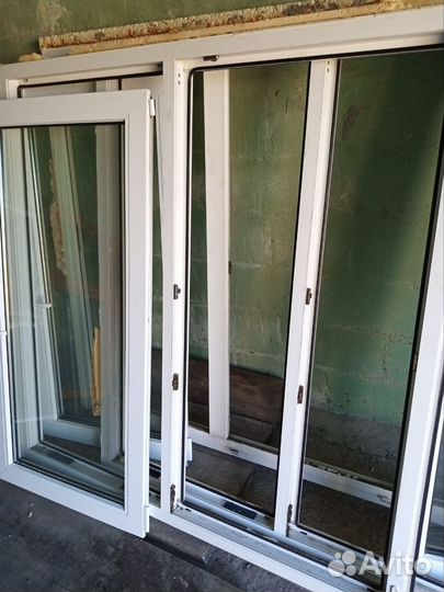 Окна пластиковые бу
