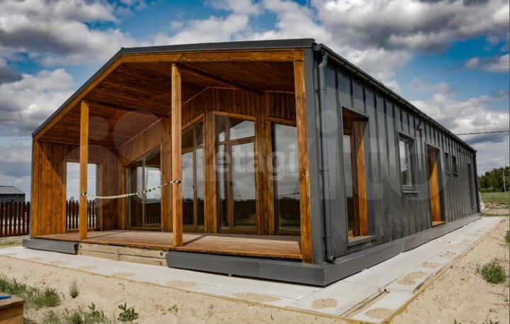 Коттедж 114 м² на участке 10,4 сот.