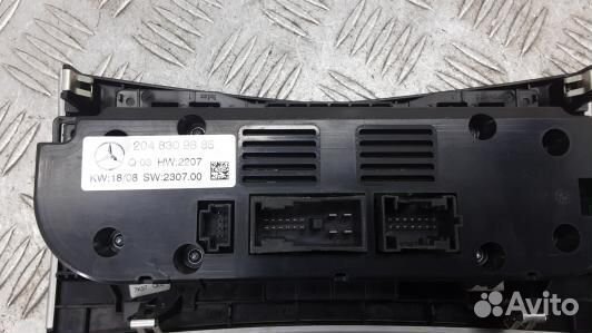 Блок управления печки и климат-контроля mercedes b