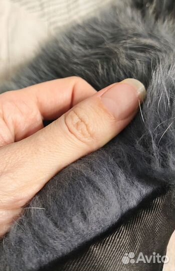 Воротник из песца