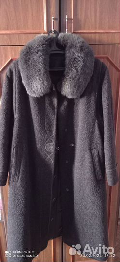 Пальто женское демисезонное 54 56
