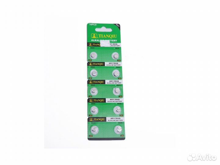 Батарейка Tianqiu AG1 (LR621) 364 Sr621Sw (1 шт)