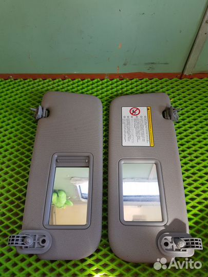 Козырек солнцезащитный левый правый комплект Kia R