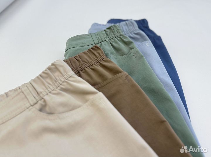 Брюки на высокой посадке