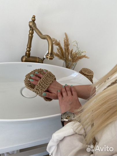 Мочалка из джута