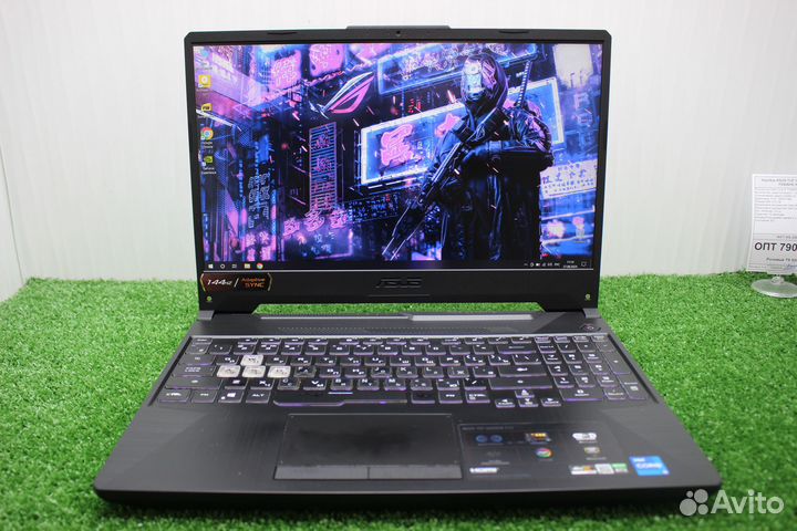 Ноутбук asus TUF Gaming F15 FX506HE бу