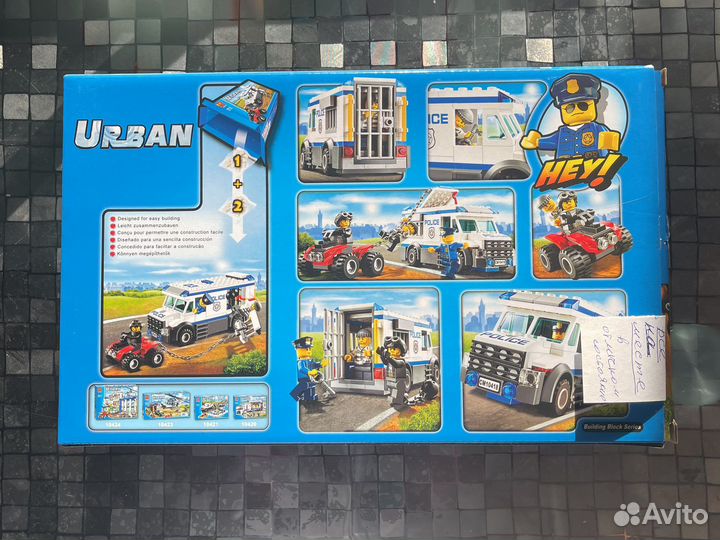 Конструктор Полицейский грузовик