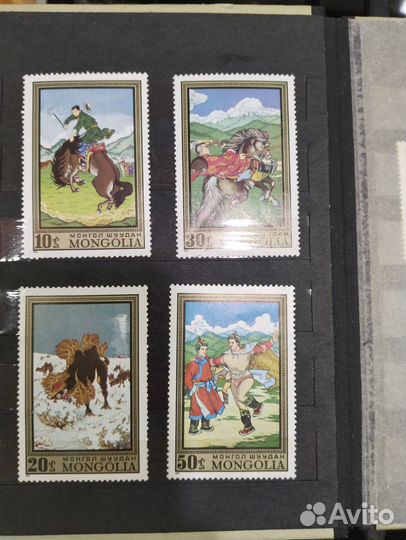 Марки Монголия