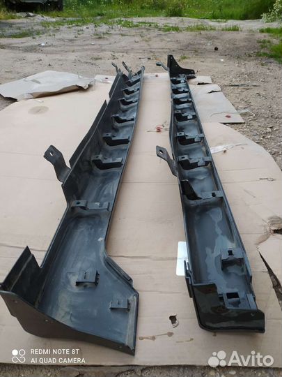 Хонда аккорд 7 рестайл Пороги пластиковые родные