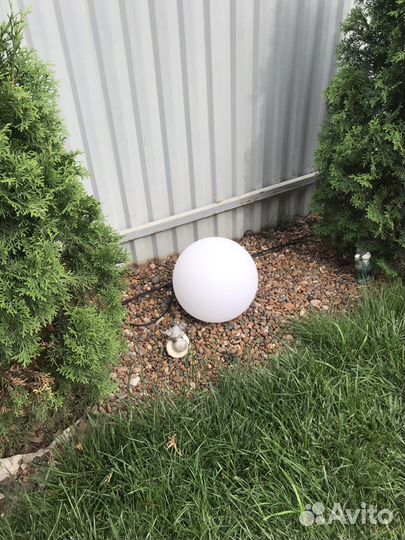 Светильник садовый стул