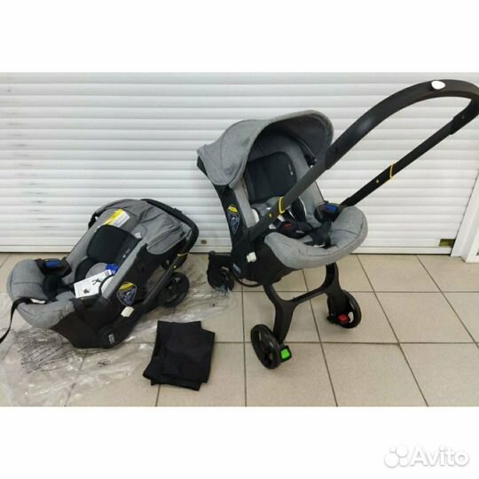 Новая автолюлька на колесах (коляска - автолюлька)