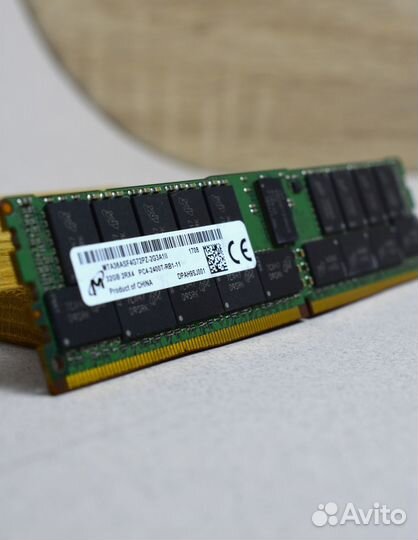 32GB DDR4 ECC micron 2400MHz