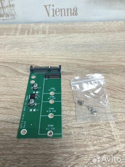 Переходники m.2-sata, mSata-sata, новые