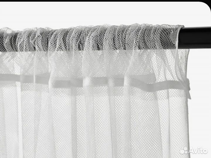 Гардины тюль IKEA Лилль б/у