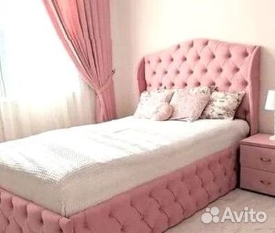 Кровать мягкая односпальная на заказ