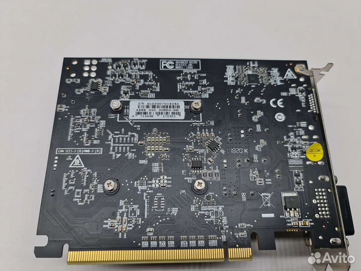 Видеокарта PowerColor RX550 2gb с Гарантией