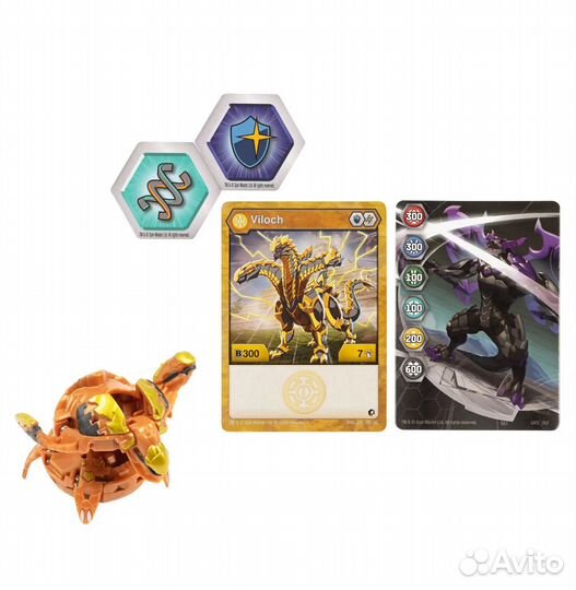 Новый Bakugan Geogan rising Viloch