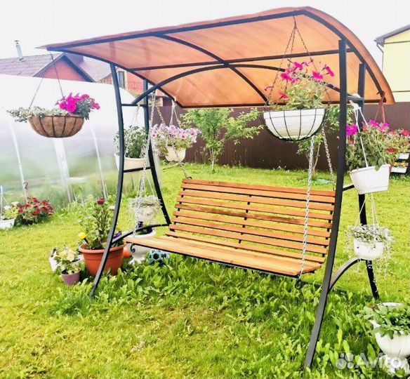 Качели дачные