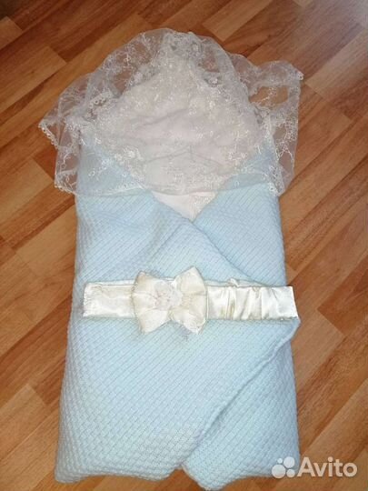 Конверт - одеяло на выписку Жемчужинка