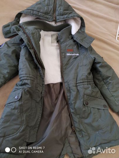 Пальто детское 128