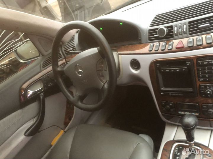 Салон кожаный серый Мерседес w220