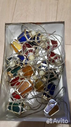 Елочная гирлянда СССР