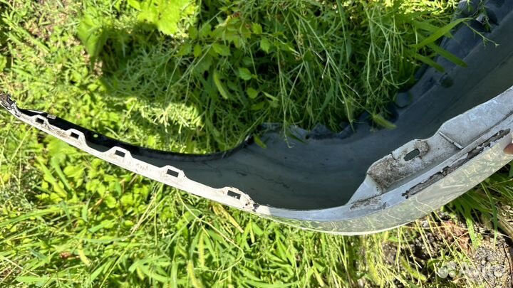 Задний бампер honda Фит с губой