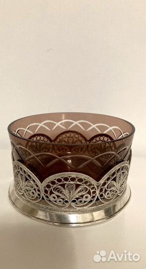 Конфетница филигранная