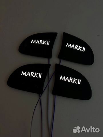 Led подсветка дверных ручек Toyota Mark 2 90