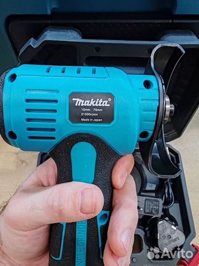 Мини ушм болгарка makita 76мм