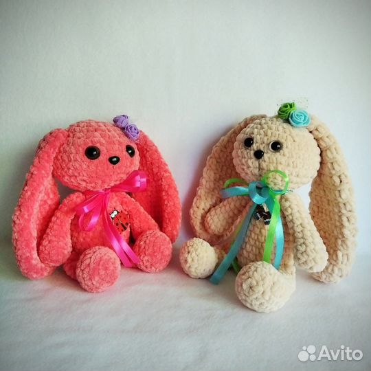 Мягкая Плюшевая Игрушка Зайчик