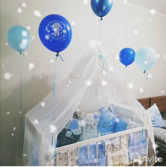 Бортики в кроватку