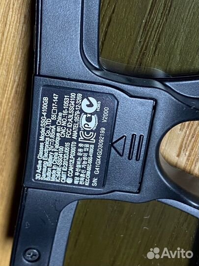 3D очки samsung 3Д