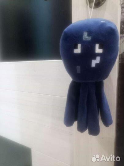 Мягкая игрушка из Майнкрафт осьминог