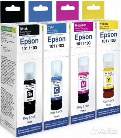 Чернила 101/ 103 / 105/ 106/ 110/ для Epson