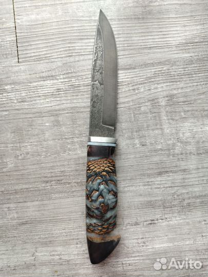 Нож кованый шх15