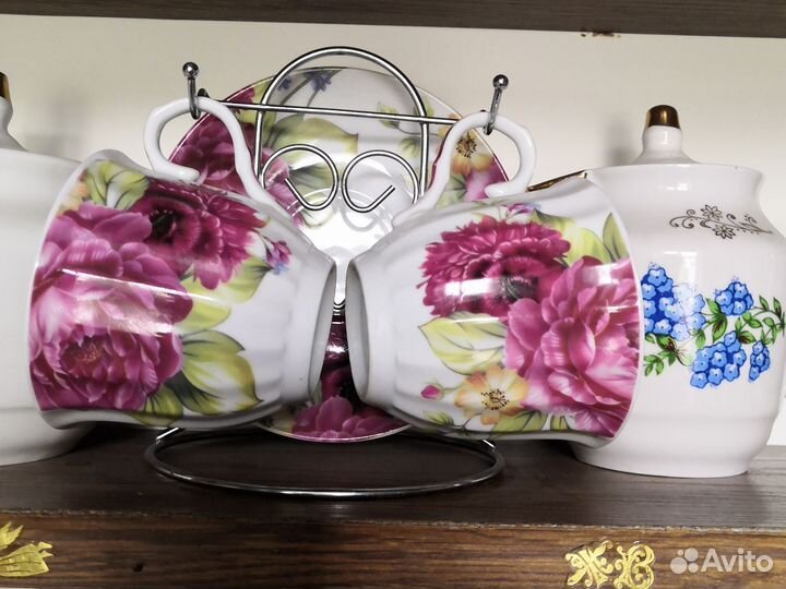 Чайный сервиз на 2 персоны