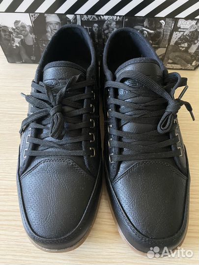 Черные полуботинки мужские сникеры кеды