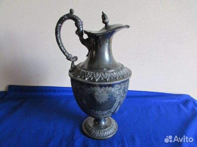Красивый кувшин для напитков. Англия 19 век